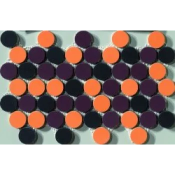 Мозаика (35x20.5) 7654D (Diam.3.5)Mixdorange/Amaranth/Blacksurete Smarties