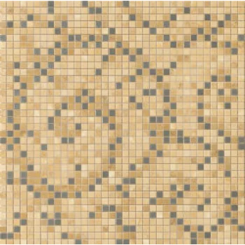 Мозаика (39.4x39.4) 37235 Mos. Fogl. Silv. Oro/Noc Vanitas