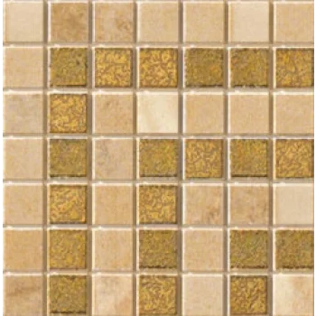 Мозаика (7.6x7.6) 37286 Girosp. Gr. Gold Oro/No Vanitas