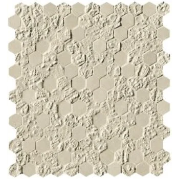 Мозаика Beige Print Esagono Mosaico 29.5x32.5 Bloom Fap