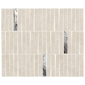 Мозаика Boost Mineral White Mosaico Domino Lux (AIHG)