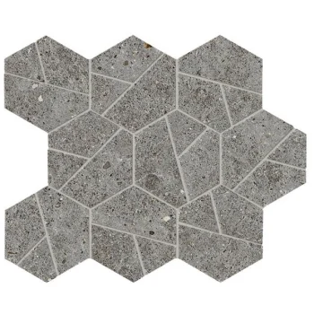 Мозаика Boost Stone Smoke Mosaico Hex (A7C0)