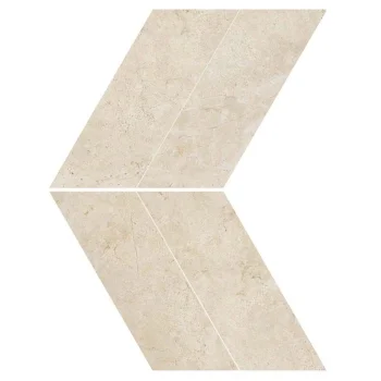 Мозаика керамогранит Marvel Stone Cream Prestige Chevron Lappato (AS1R)