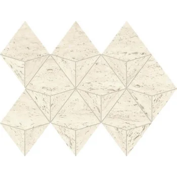 Мозаика Marvel Travertine White Mosaico Origami (AF9J)