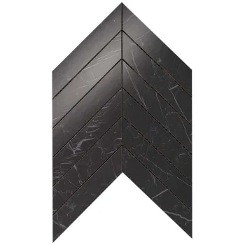 Мозаика настенная Marvel Stone Chevron Nero Marquina Wall (9SCN)