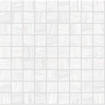 Мозаика White Mosaico Naturale 3x3 30x30 Onyx Cerim