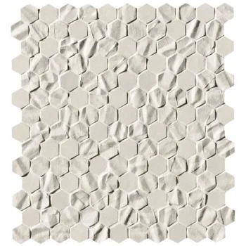 Мозаика White Star Esagono Mosaico 29.5x32.5 Bloom Fap