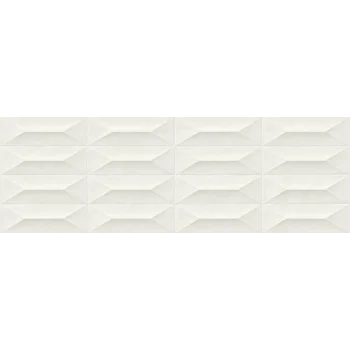 Настенная плитка Colorplay White Struttura Cabochon 3D Rett. (M4KT)