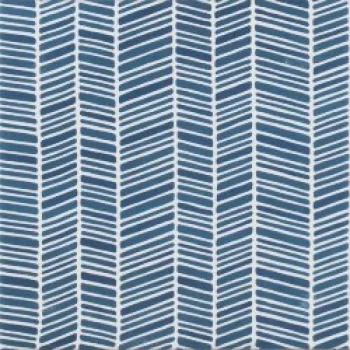 Плитка 15x15 Nc Decoro Stripe Navy Blue Cream Aquarel