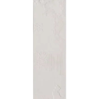 Плитка (18x54) Pubp01 Patchwork Relief Bianco Bas Relief