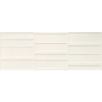 Плитка (45x120) LUMINA BEVEL WHITE